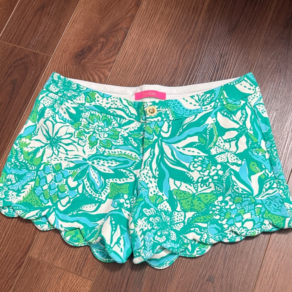 Lilly Pulitzer Buttercup Shorts Safari Sangria